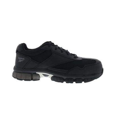 Reebok Work Ketia RB4895 Mens Black Leather Lace Up Work & Safety Shoes