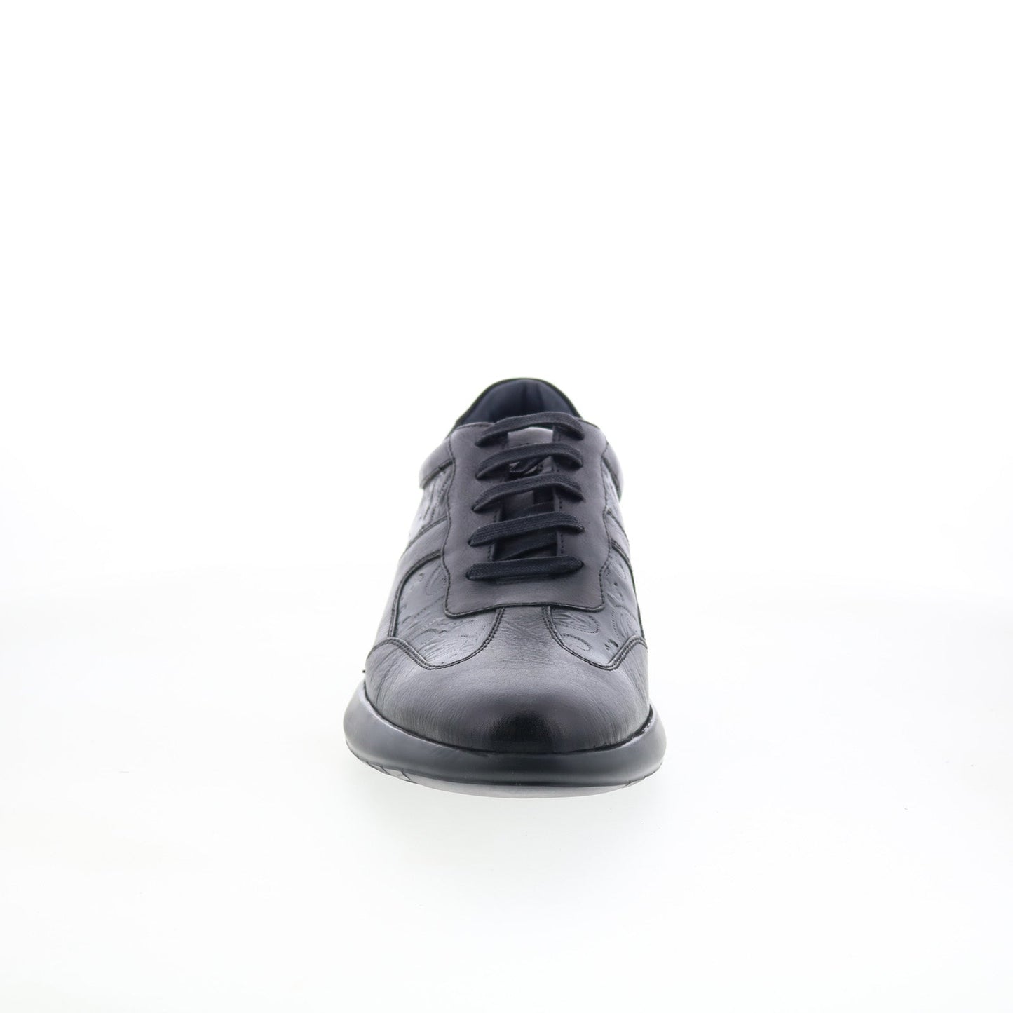 Robert Graham Haro RG5579L Mens Black Leather Lifestyle Sneakers Shoes