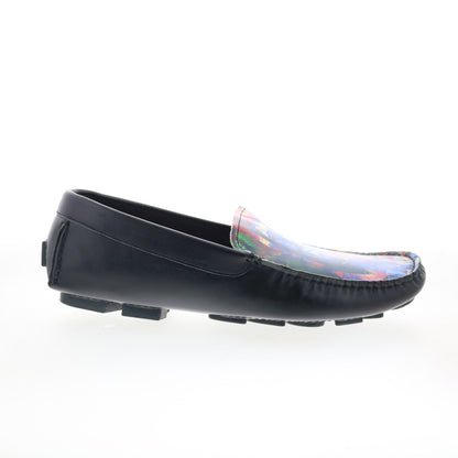 Robert Graham Bevande RG5894S Mens Black Loafers & Slip Ons Moccasin Shoes