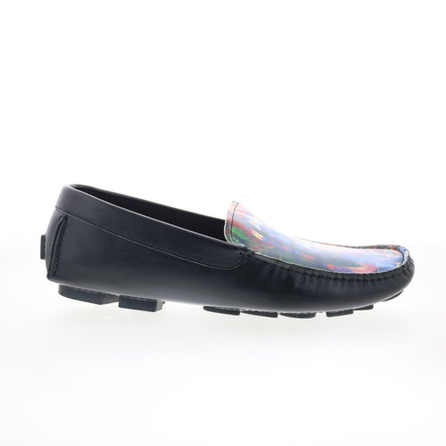 Robert Graham Bevande RG5894S Mens Black Loafers & Slip Ons Moccasin Shoes