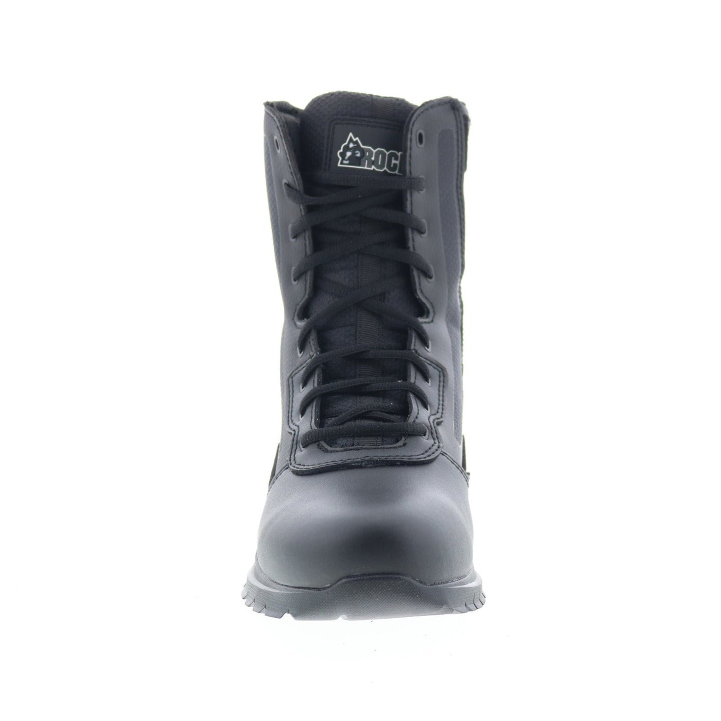 Rocky Cadet 8" Side Zip RKD0102 Mens Black Wide Leather Tactical Boots