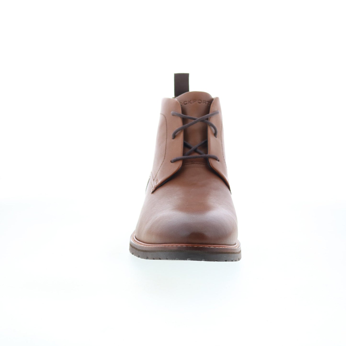 Rockport Caspe RMCASPE Mens Brown Leather Lace Up Chukkas Boots