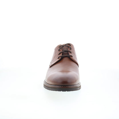 Rockport Cedric RMCEDRIC Mens Brown Wide Oxfords & Lace Ups Plain Toe Shoes