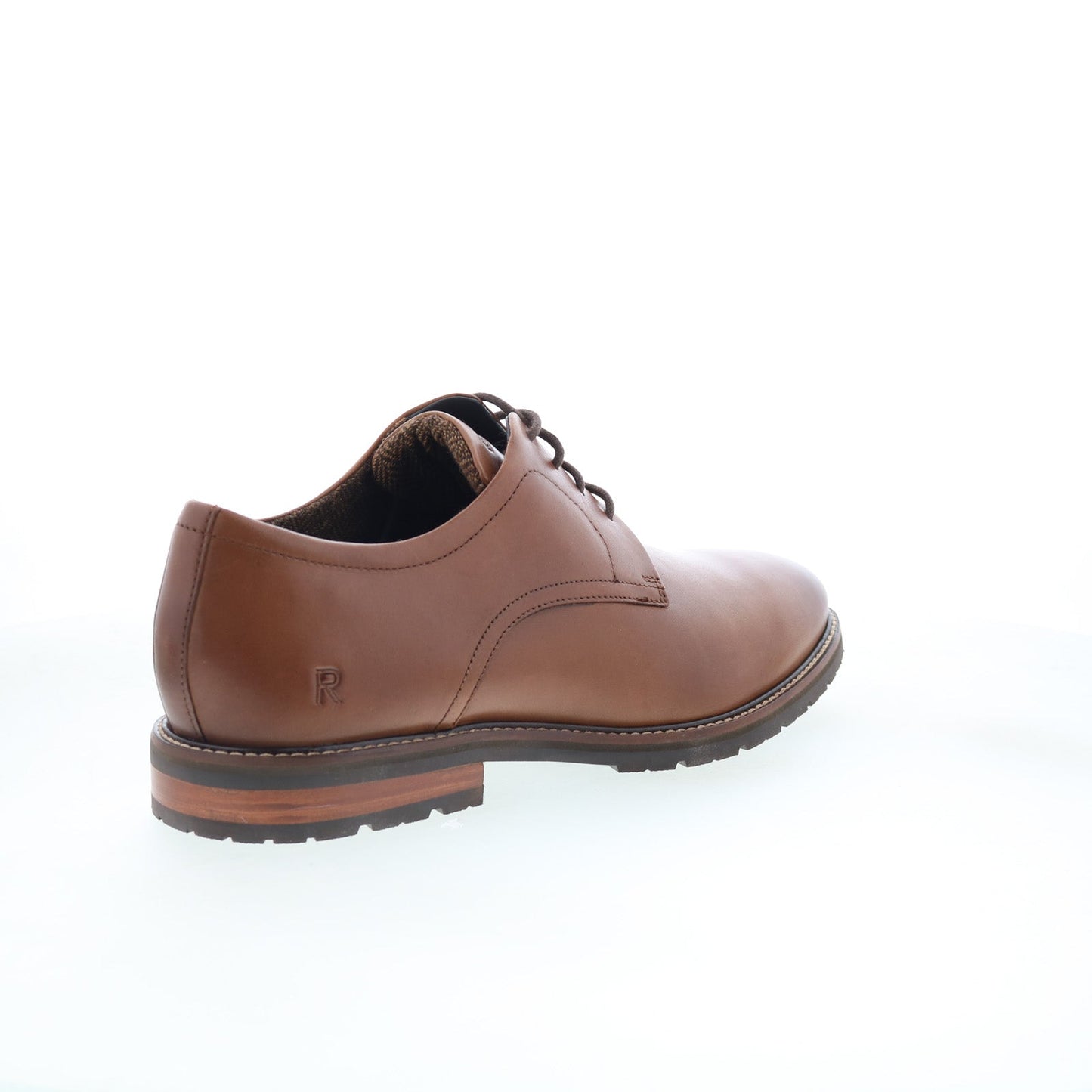 Rockport Cedric RMCEDRIC Mens Brown Wide Oxfords & Lace Ups Plain Toe Shoes