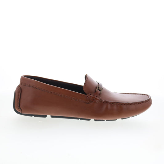 Rockport Modern Dirk RMDIRK Mens Brown Loafers & Slip Ons Moccasin Shoes