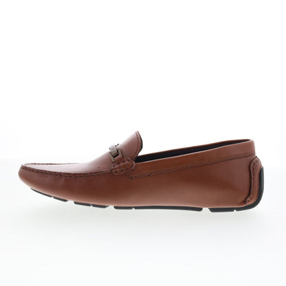 Rockport Modern Dirk RMDIRK Mens Brown Loafers & Slip Ons Moccasin Shoes