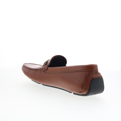 Rockport Modern Dirk RMDIRK Mens Brown Loafers & Slip Ons Moccasin Shoes