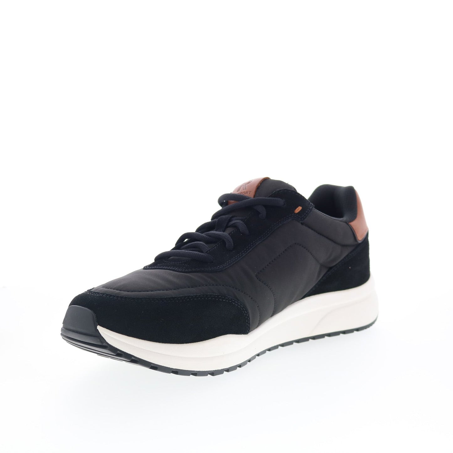 Rockport DMX Brock RMDMXBROCK Mens Black Canvas Lifestyle Sneakers Shoes