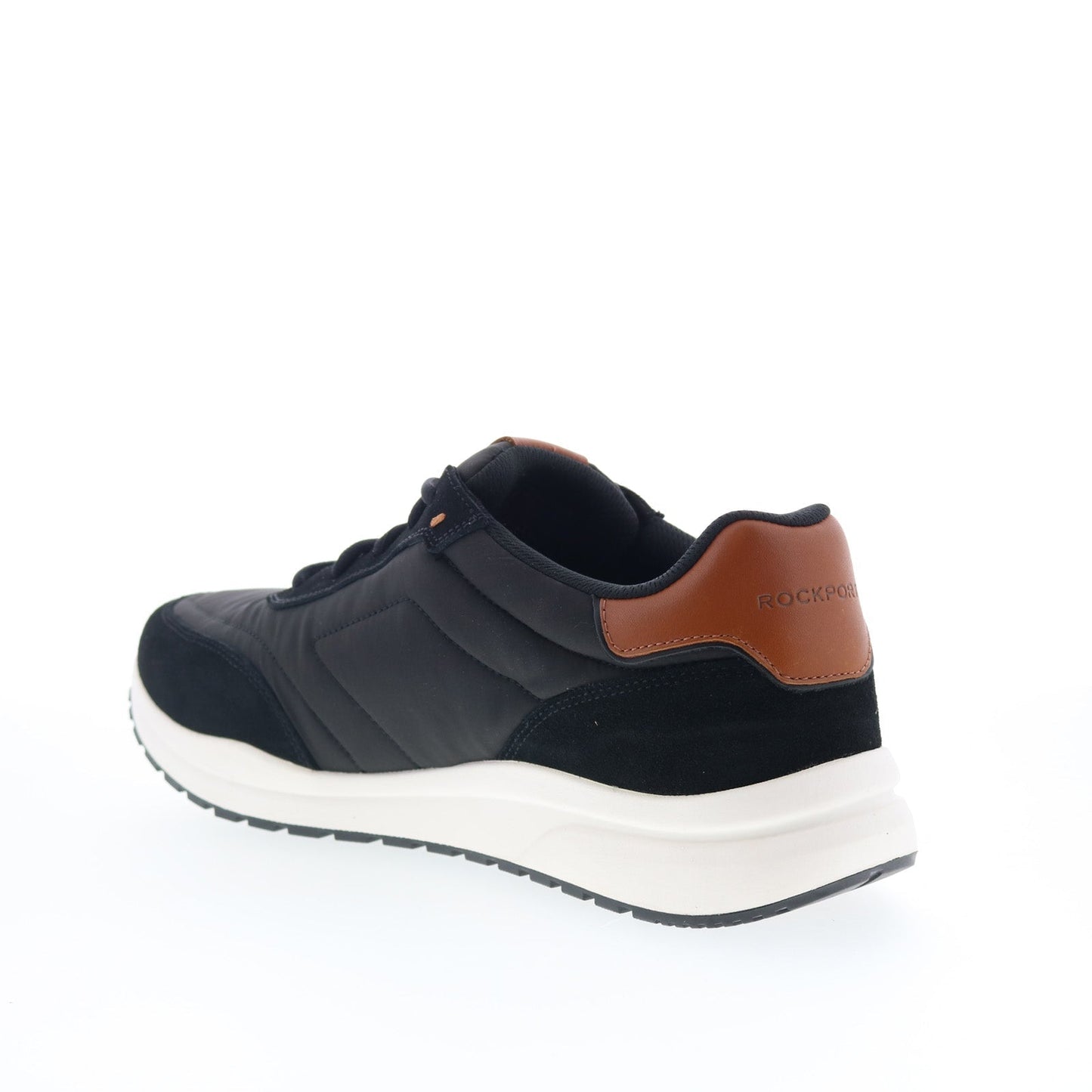 Rockport DMX Brock RMDMXBROCK Mens Black Canvas Lifestyle Sneakers Shoes