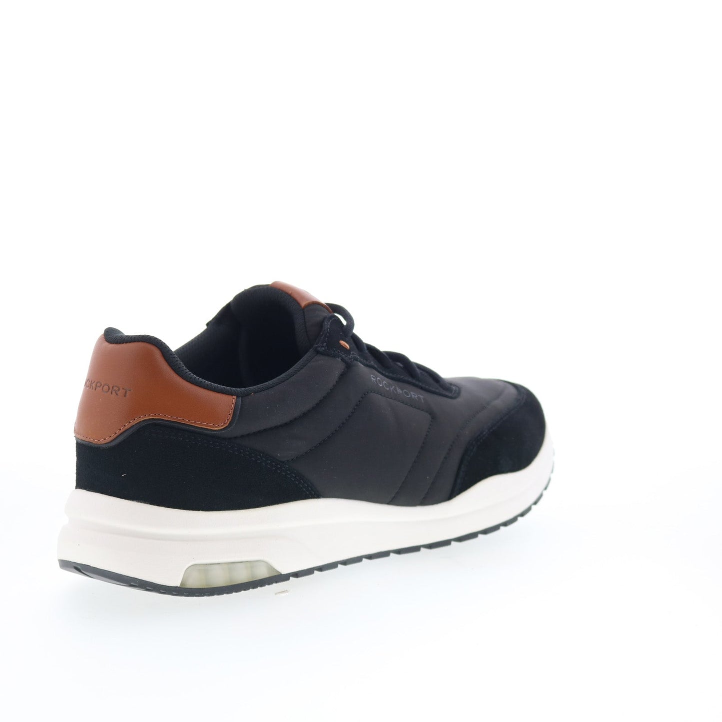 Rockport DMX Brock RMDMXBROCK Mens Black Wide Lifestyle Sneakers Shoes