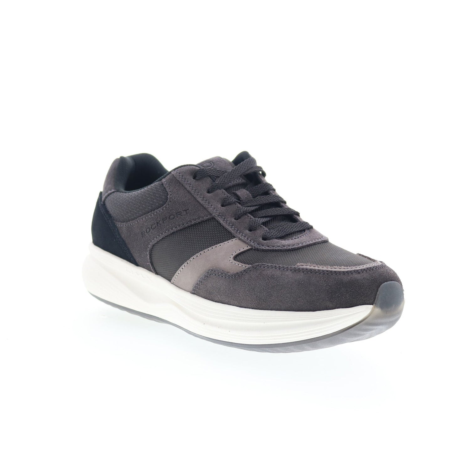 Rockport DMX Corvin RMDMXCORVIN Mens Gray Wide Lifestyle Sneakers Shoes