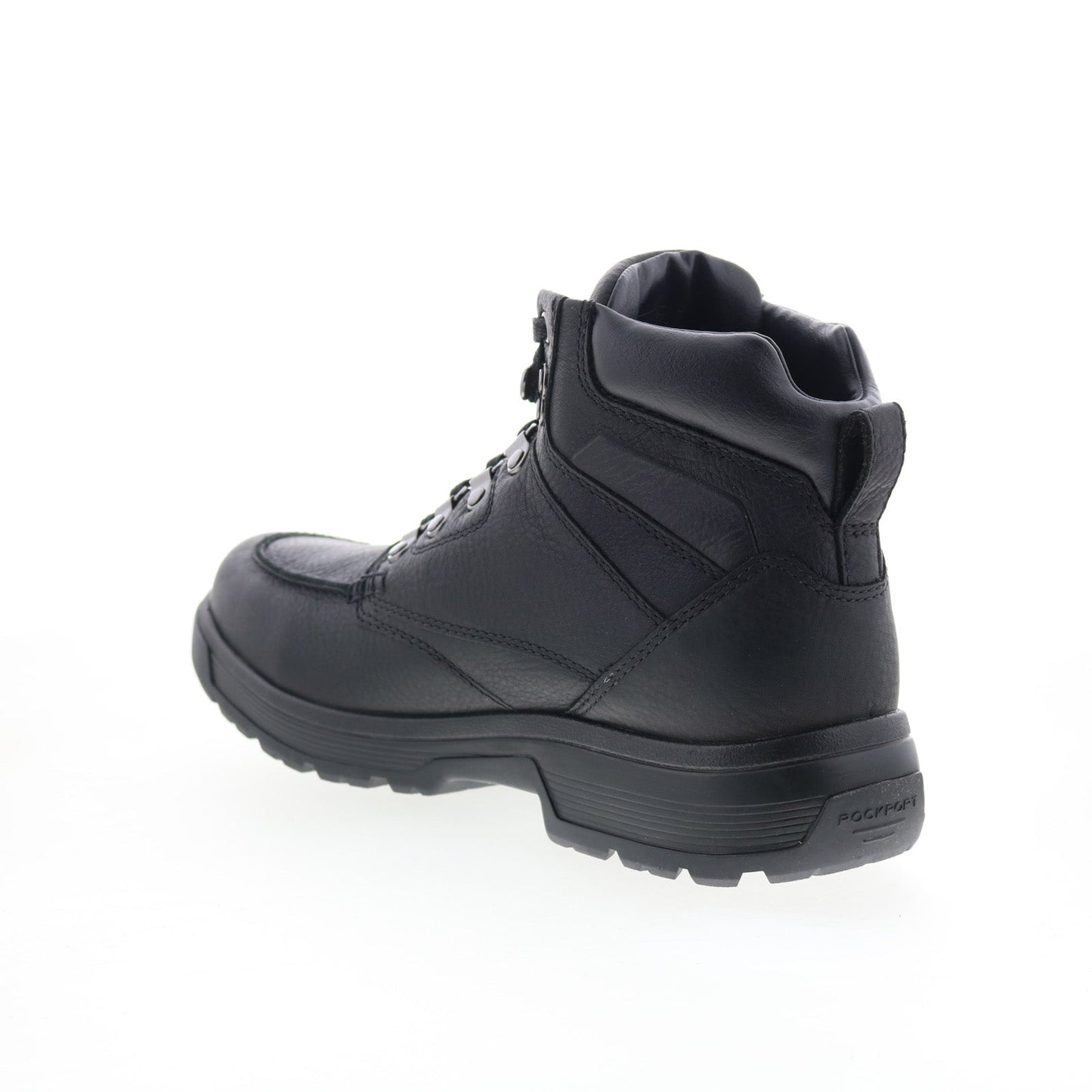 Rockport Ezra Waterproof RMEZRA Mens Black Leather Casual Dress Boots
