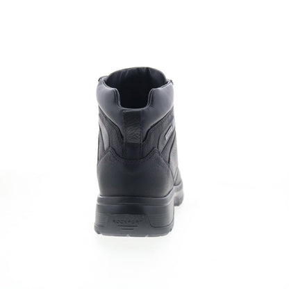 Rockport Ezra Waterproof RMEZRA Mens Black Leather Casual Dress Boots