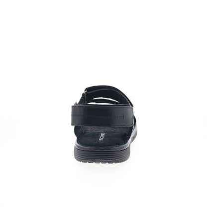 Rockport Jhett RMJHETT Mens Black Wide Leather Starp Sport Sandals Shoes