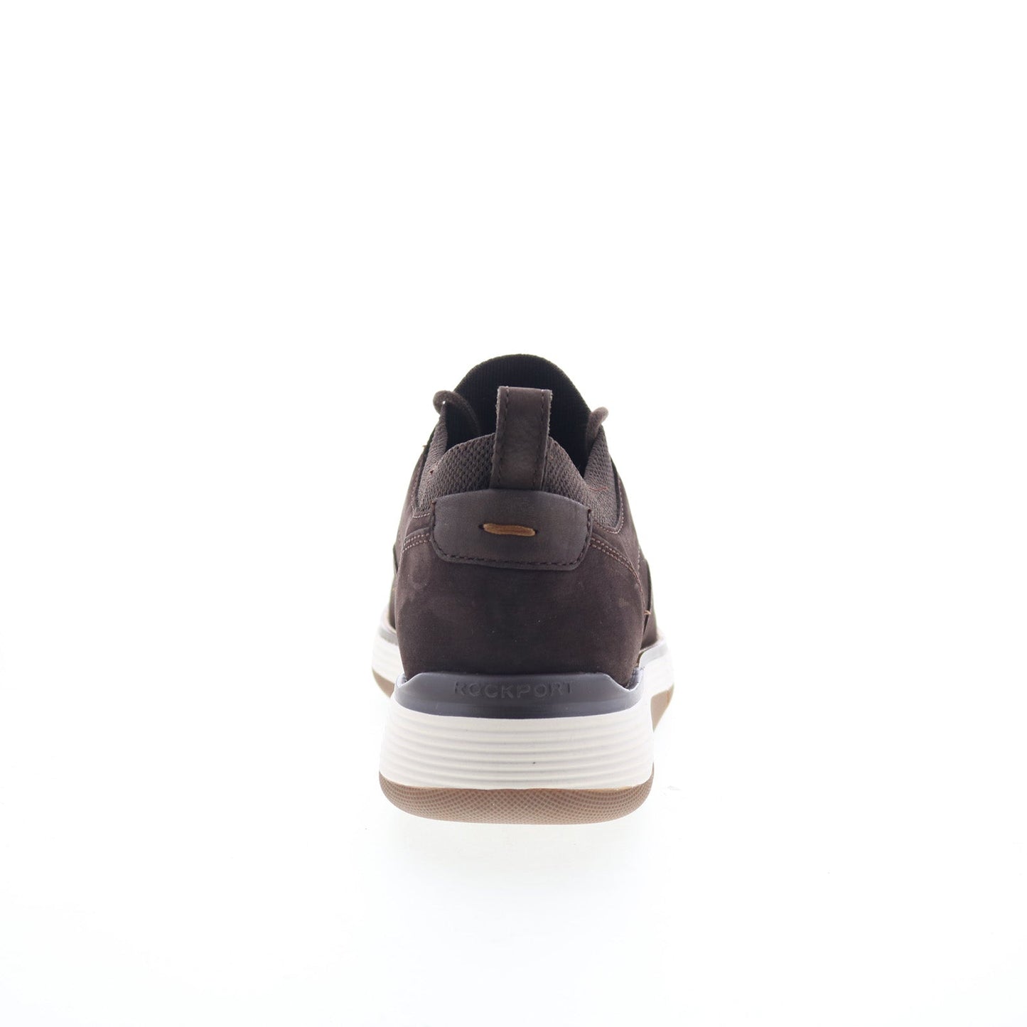 Rockport Lukah 2 Mens Brown Wide Leather Lace Up Lifestyle Sneakers Shoes
