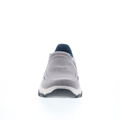 Rockport Reece 2 RMREECE2 Mens Gray Canvas Lifestyle Sneakers Shoes
