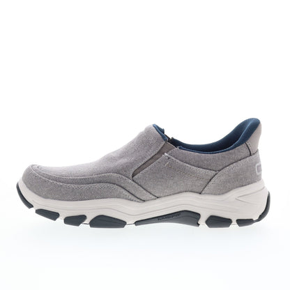 Rockport Reece 2 RMREECE2 Mens Gray Canvas Lifestyle Sneakers Shoes