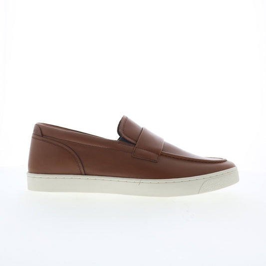 Rockport Reller RMRELLER Mens Brown Wide Loafers & Slip Ons Casual Shoes