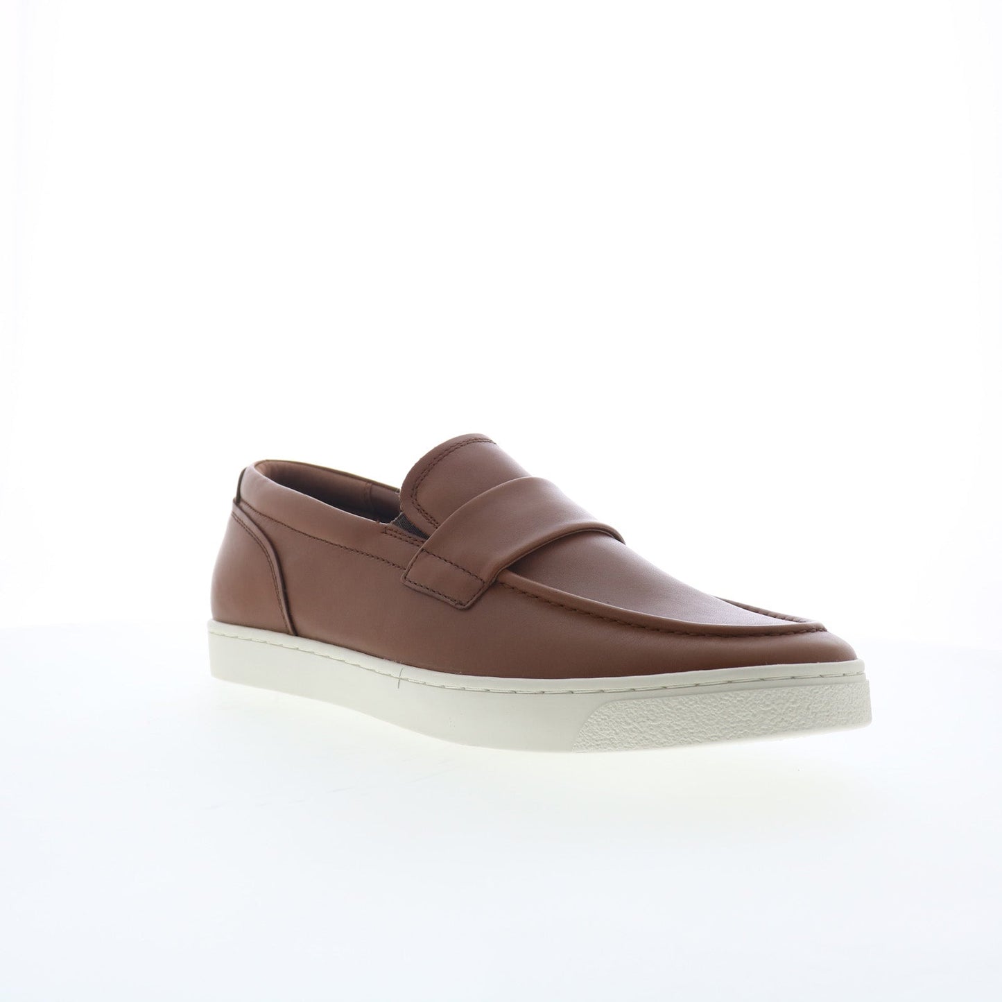Rockport Reller RMRELLER Mens Brown Wide Loafers & Slip Ons Casual Shoes