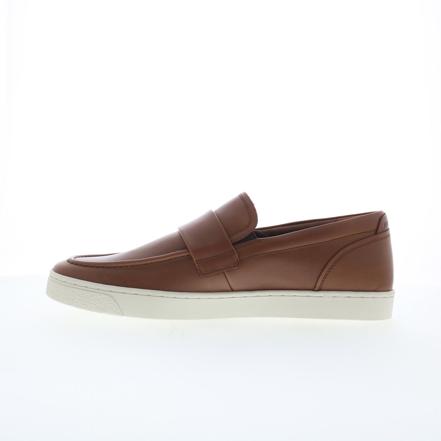 Rockport Reller RMRELLER Mens Brown Loafers & Slip Ons Casual Shoes