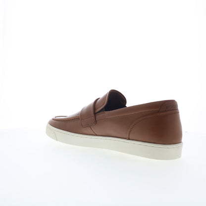 Rockport Reller RMRELLER Mens Brown Wide Loafers & Slip Ons Casual Shoes
