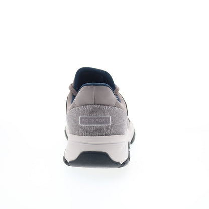Rockport Rhett 2 RMRHETT2 Mens Gray Wide Canvas Lifestyle Sneakers Shoes