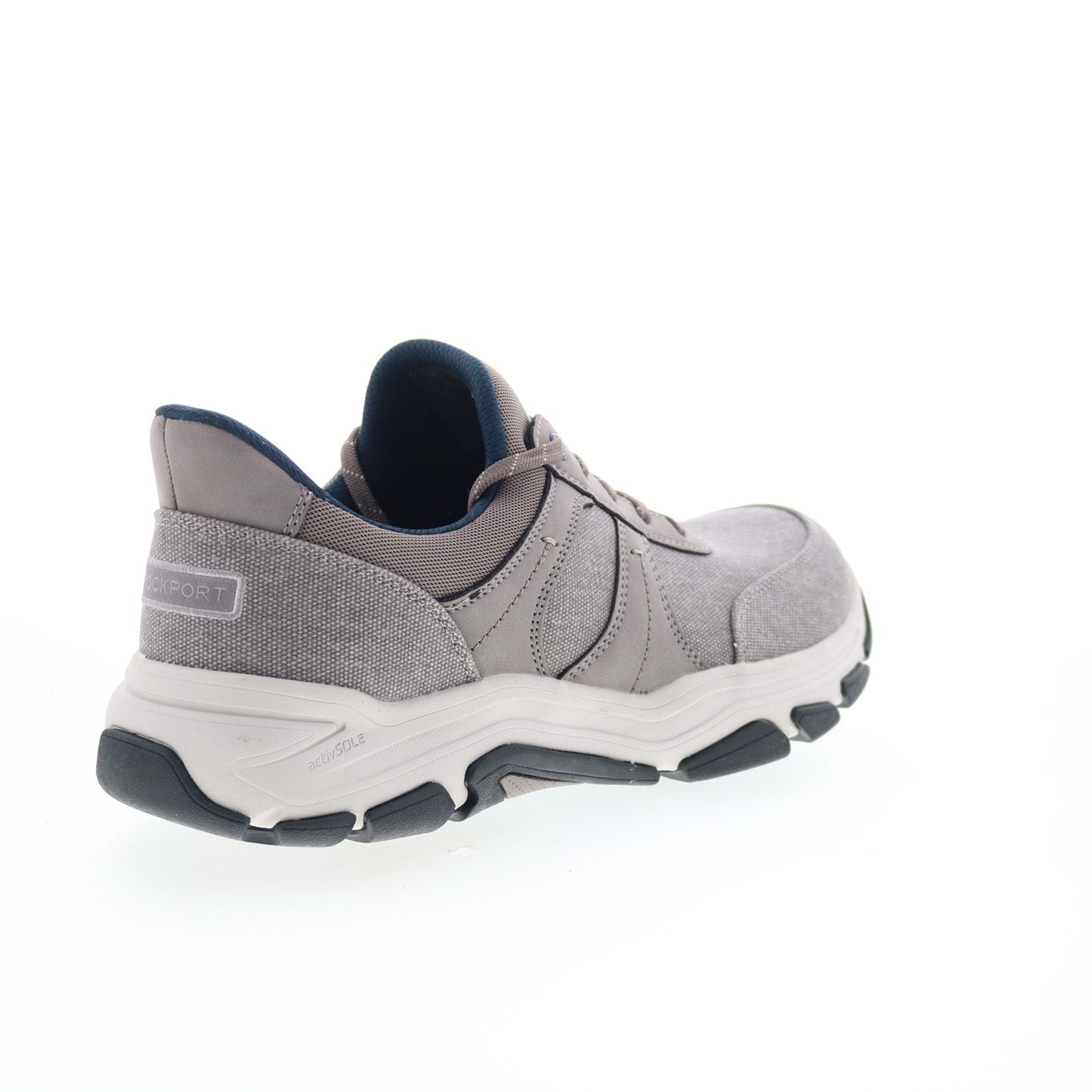 Rockport Rhett 2 RMRHETT2 Mens Gray Wide Canvas Lifestyle Sneakers Shoes