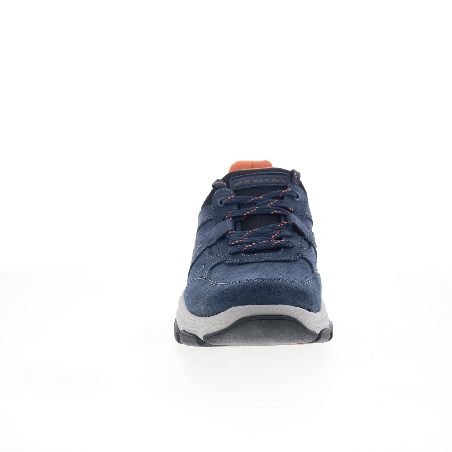 Rockport Rhett RMRHETT Mens Blue Wide Suede Lifestyle Sneakers Shoes