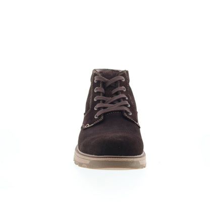 Rockport Seamus RMSEAMUS Mens Brown Leather Lace Up Chukkas Boots