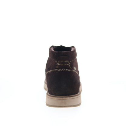 Rockport Seamus RMSEAMUS Mens Brown Leather Lace Up Chukkas Boots