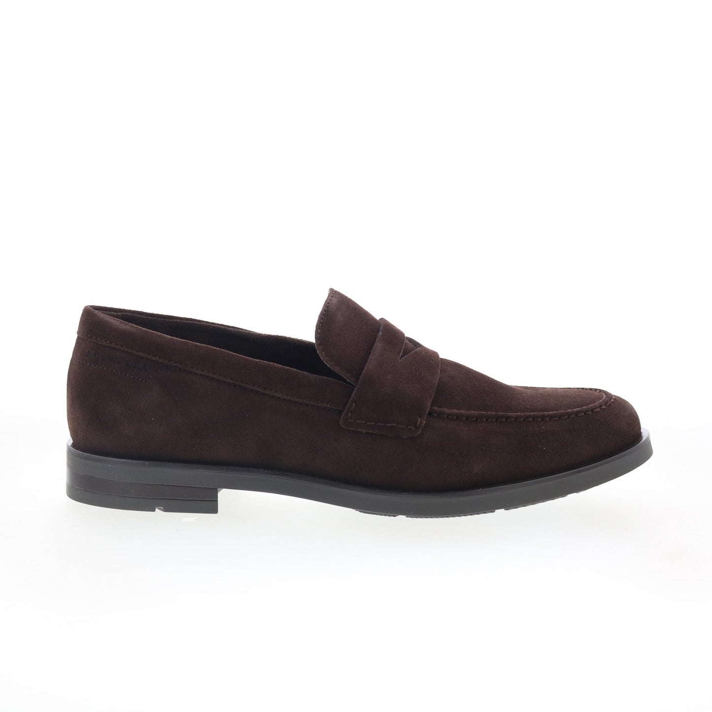 Rockport Sutton RMSUTTON Mens Brown Wide Loafers & Slip Ons Penny Shoes