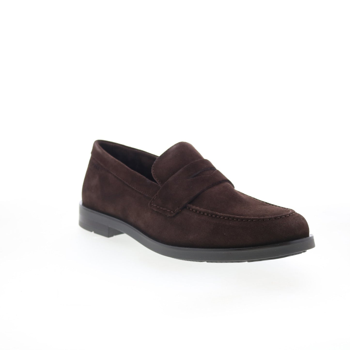 Rockport Sutton RMSUTTON Mens Brown Wide Loafers & Slip Ons Penny Shoes
