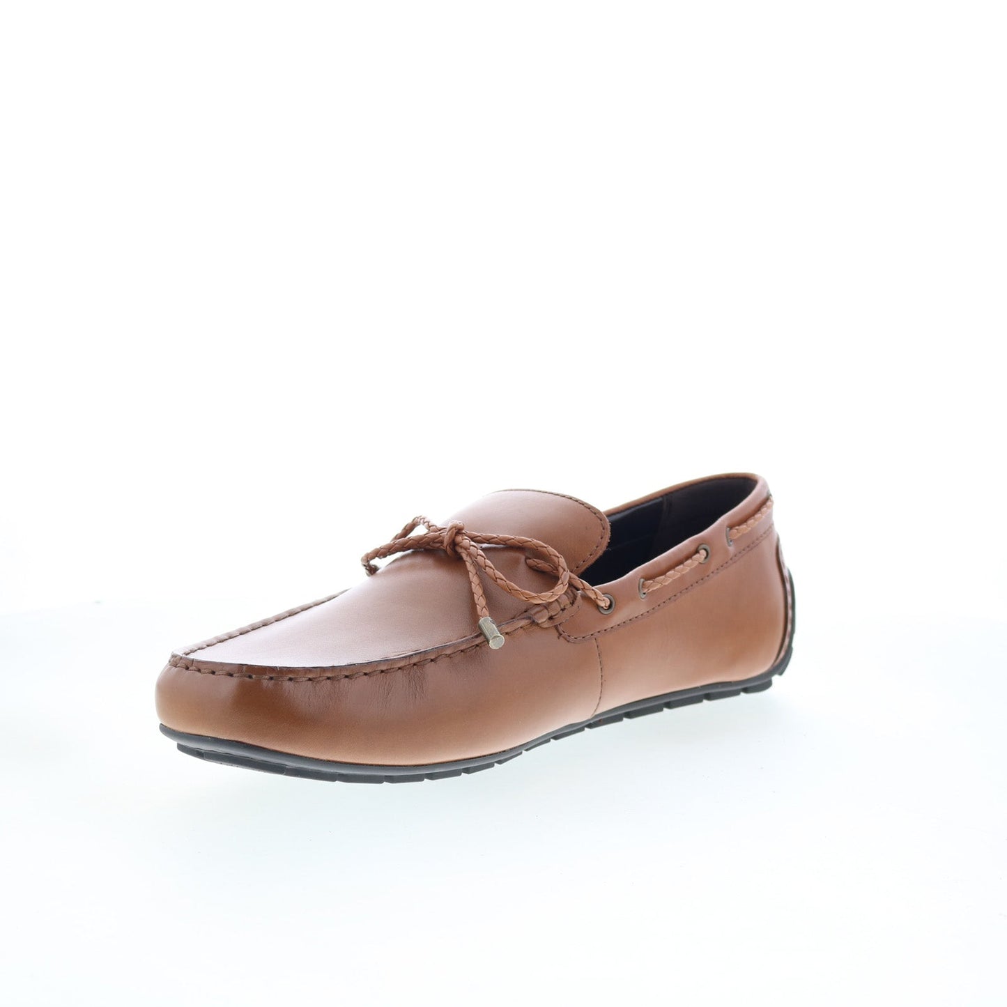 Rockport Taya RMTAYA Mens Brown Leather Loafers & Slip Ons Moccasin Shoes