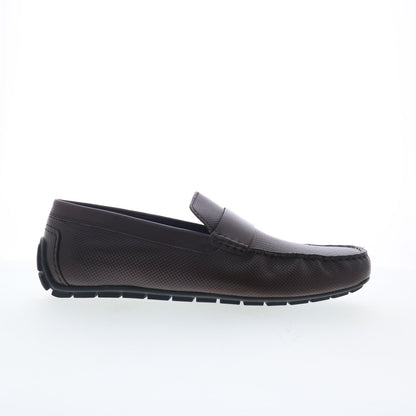 Rockport Tayo RMTAYO Mens Brown Wide Loafers & Slip Ons Moccasin Shoes