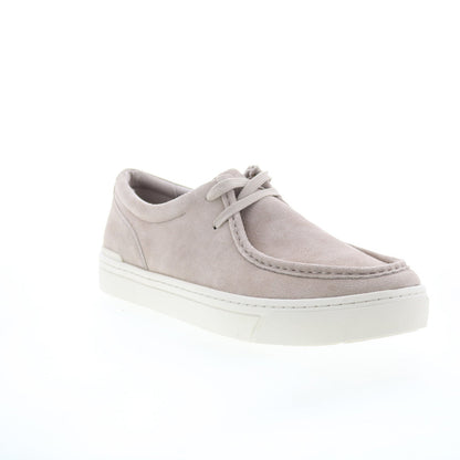 Rockport Terell Mens Gray Suede Lace Up Lifestyle Sneakers Shoes