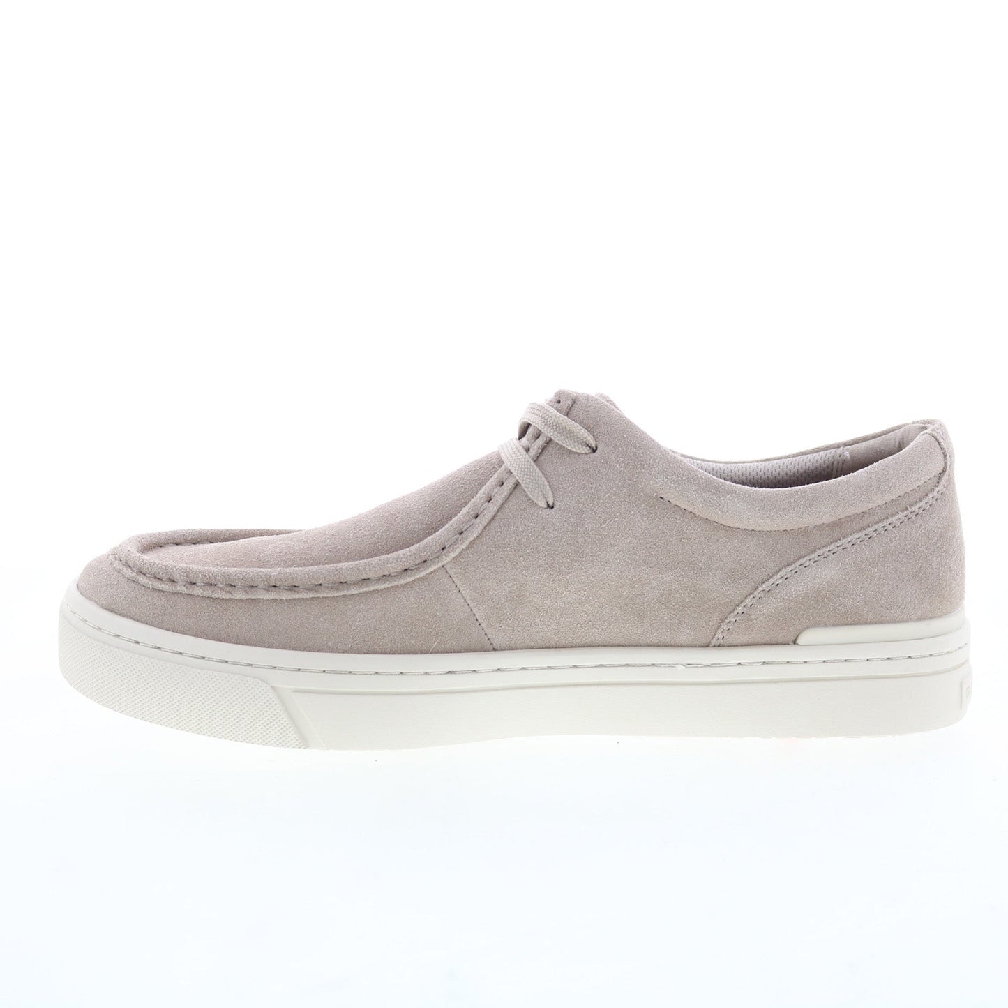 Rockport Terell Mens Gray Suede Lace Up Lifestyle Sneakers Shoes