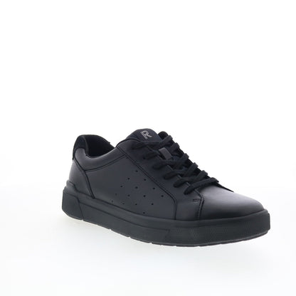 Rockport Total Motion Tarquin Mens Black Leather Lifestyle Sneakers Shoes