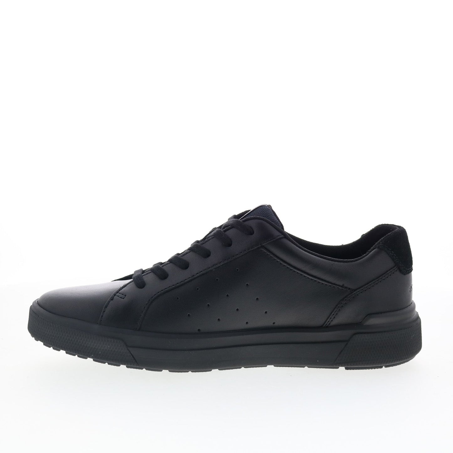 Rockport Total Motion Tarquin Mens Black Leather Lifestyle Sneakers Shoes