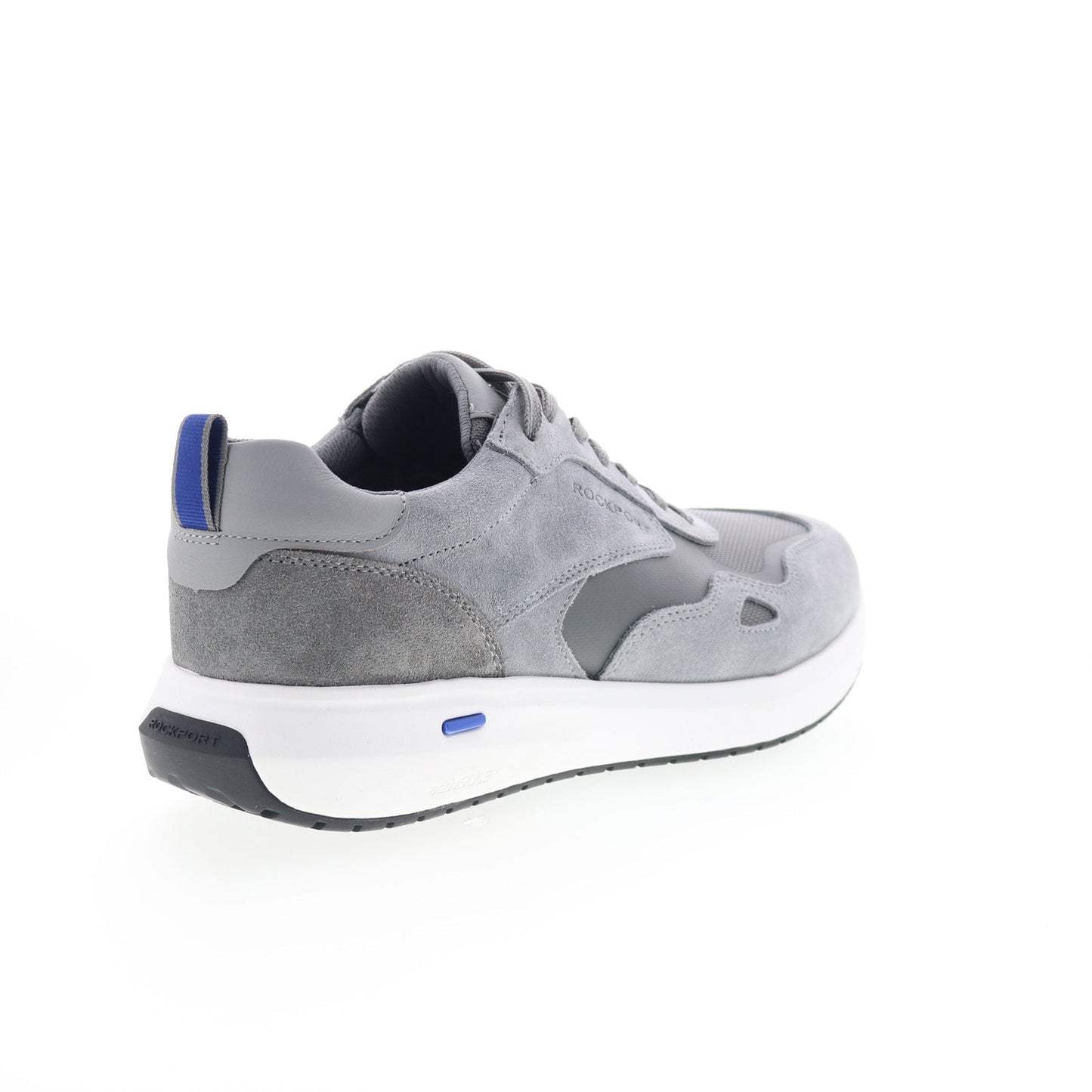 Rockport Total Motion Tilman Mens Gray Wide Lifestyle Sneakers Shoes