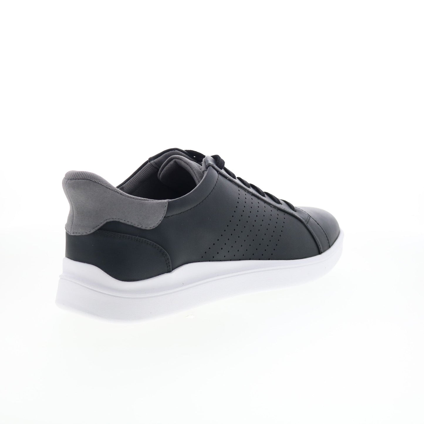 Rockport Tristen Step Activated Lace Up Mens Black Lifestyle Sneakers Shoes