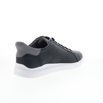 Rockport Tristen Step Activated Lace Up Mens Black Lifestyle Sneakers Shoes