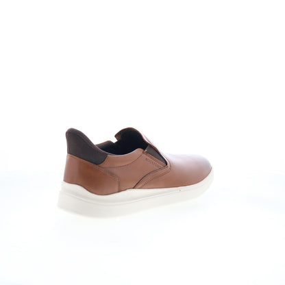 Rockport Tristens RMTRISTENS Mens Brown Leather Lifestyle Sneakers Shoes