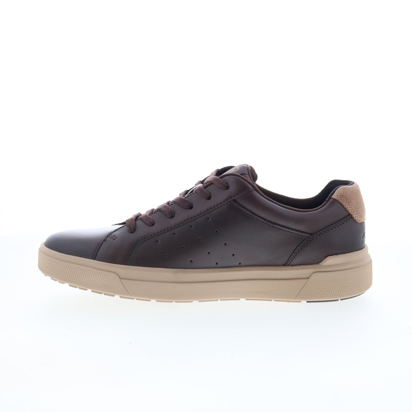 Rockport Total Motion Tarquin Mens Brown Leather Lifestyle Sneakers Shoes