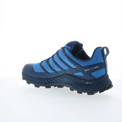 Inov-8 Roclite GTX 001287-BLNY Mens Blue Wide Athletic Hiking Shoes
