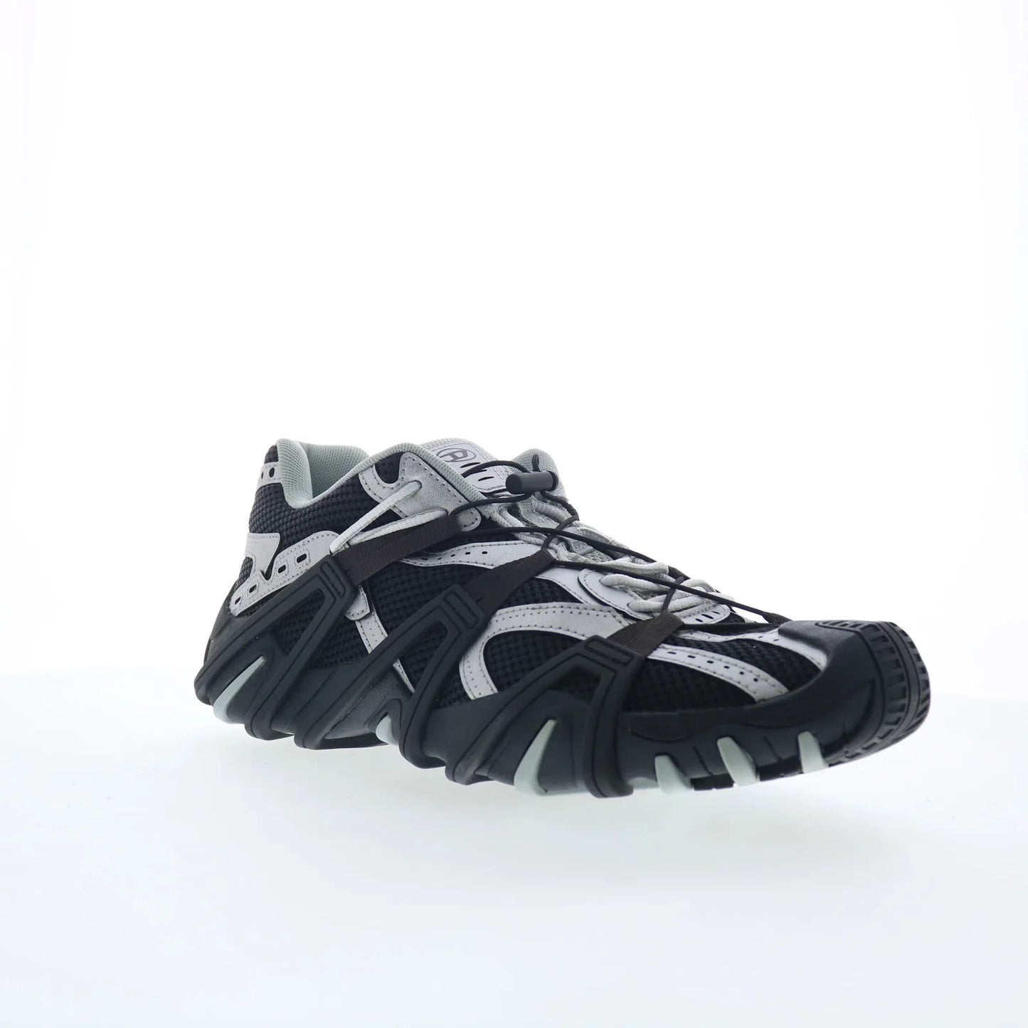 Diesel S-Prototype CR Lace X Mens Black Mesh Lifestyle Sneakers Shoes