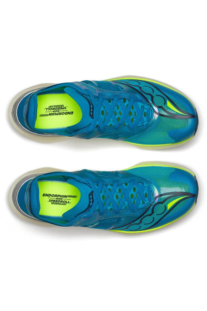 Endorphin Elite Men's :Viziblue | Citron