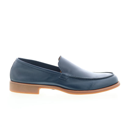 Di Bianco SC602 Suede SC602 Mens Blue Suede Loafers & Slip ons Casual Shoes