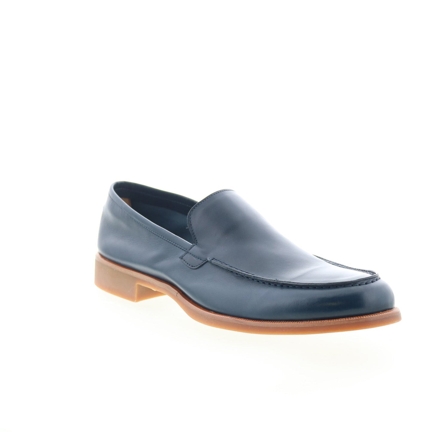 Di Bianco SC602 Suede SC602 Mens Blue Suede Loafers & Slip ons Casual Shoes