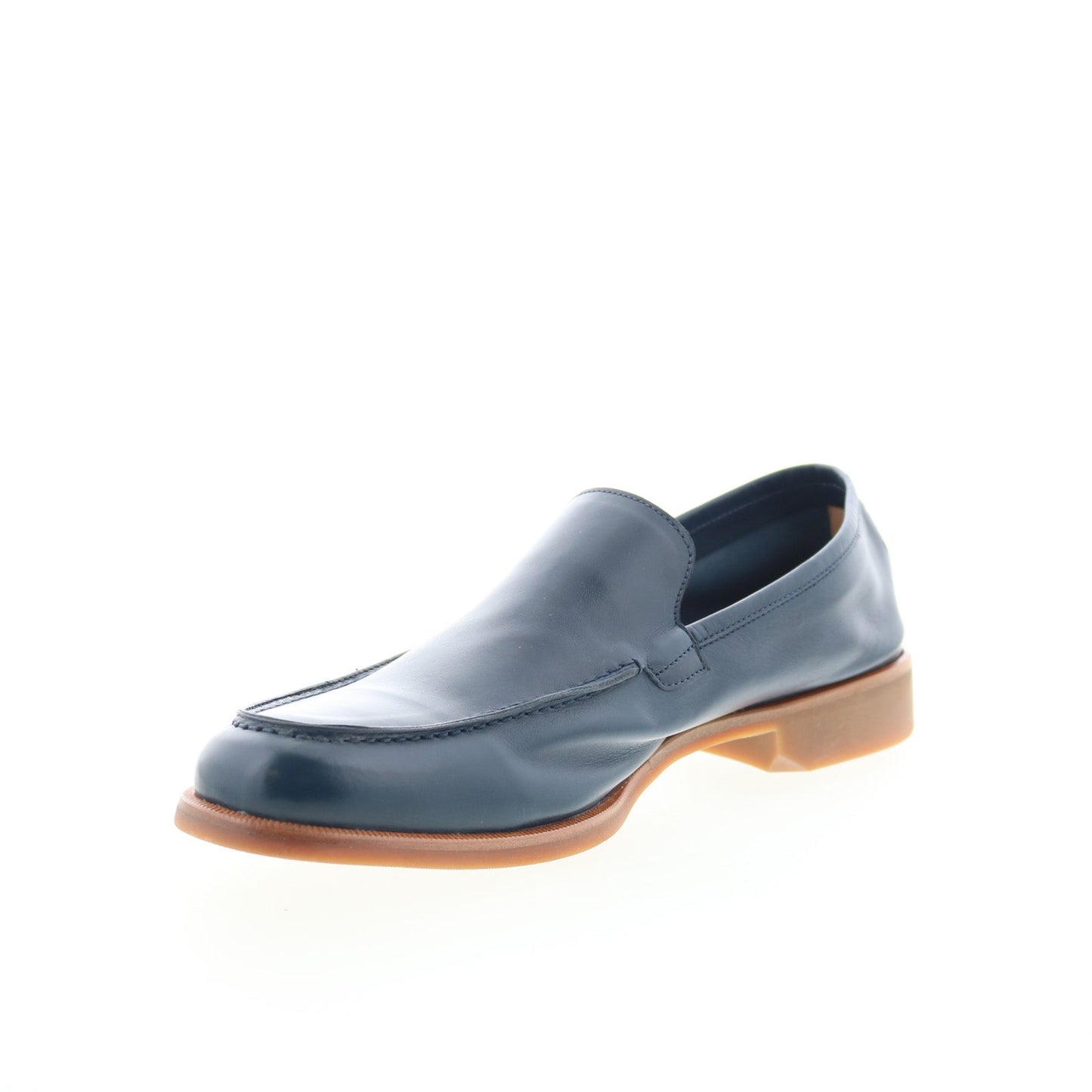 Di Bianco SC602 Suede SC602 Mens Blue Suede Loafers & Slip ons Casual Shoes