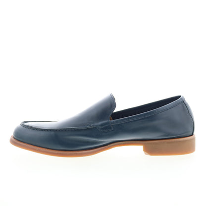 Di Bianco SC602 Suede SC602 Mens Blue Suede Loafers & Slip ons Casual Shoes